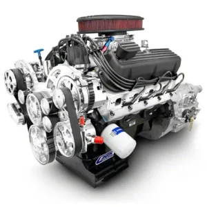 blueprint-engines-standard-edition-builder-series-small-block-ford-302-c-i-370-hp-carbureted-crate-engine-and-4r70w-automatic-transmission-with-polished-pulley-kit