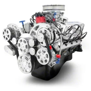 blueprint-engines-small-block-ford-347-c-i-415-hp-deluxe-dressed-carbureted-crate-engine-with-polished-pulley-kit