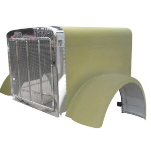 peterbilt-388-389-2007-2025-hood-aluminum-hood-with-grille-fiberglass-fenders-65-centerline-oem-part-l29-6097-101-l29-6110-1000-l29-6110-2000-by-titan-p1360a