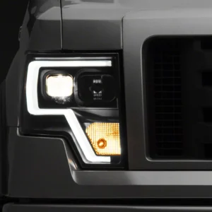 raxiom-projector-headlights-with-led-accent-black-housing-clear-lens-09-14-f-150-w-factory-halogen-headlights